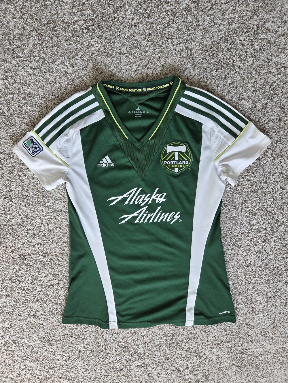 MLS Portland Timbers Soccer Jersey Women M.